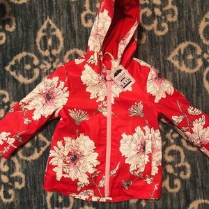 NWT Joules Little Girls Rain Coat